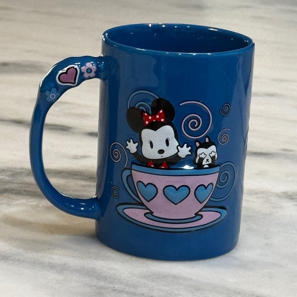DISNEY Mug Minnie Mouse TSUM TSUM Blue Retired Collectible